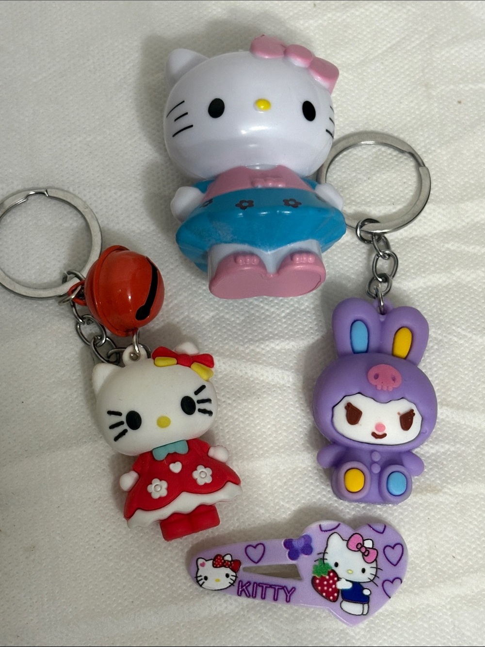 Hello Kitty and Friends Keychain bundle of 4